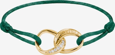 Thomas Sabo Armband in 24 in gold / dunkelgrün, Produktansicht