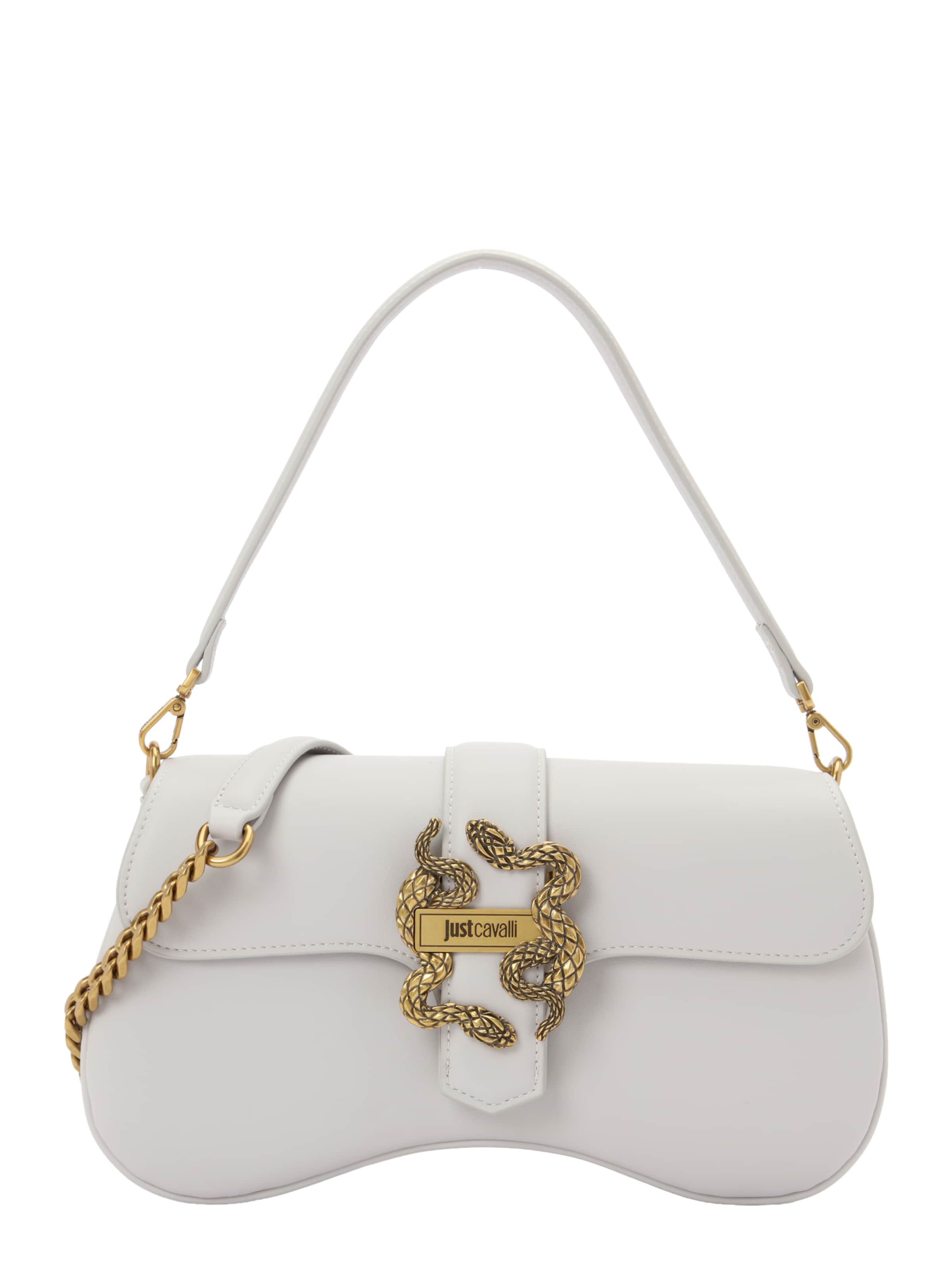 Just Cavalli Наплечная сумка в Серый: спереди