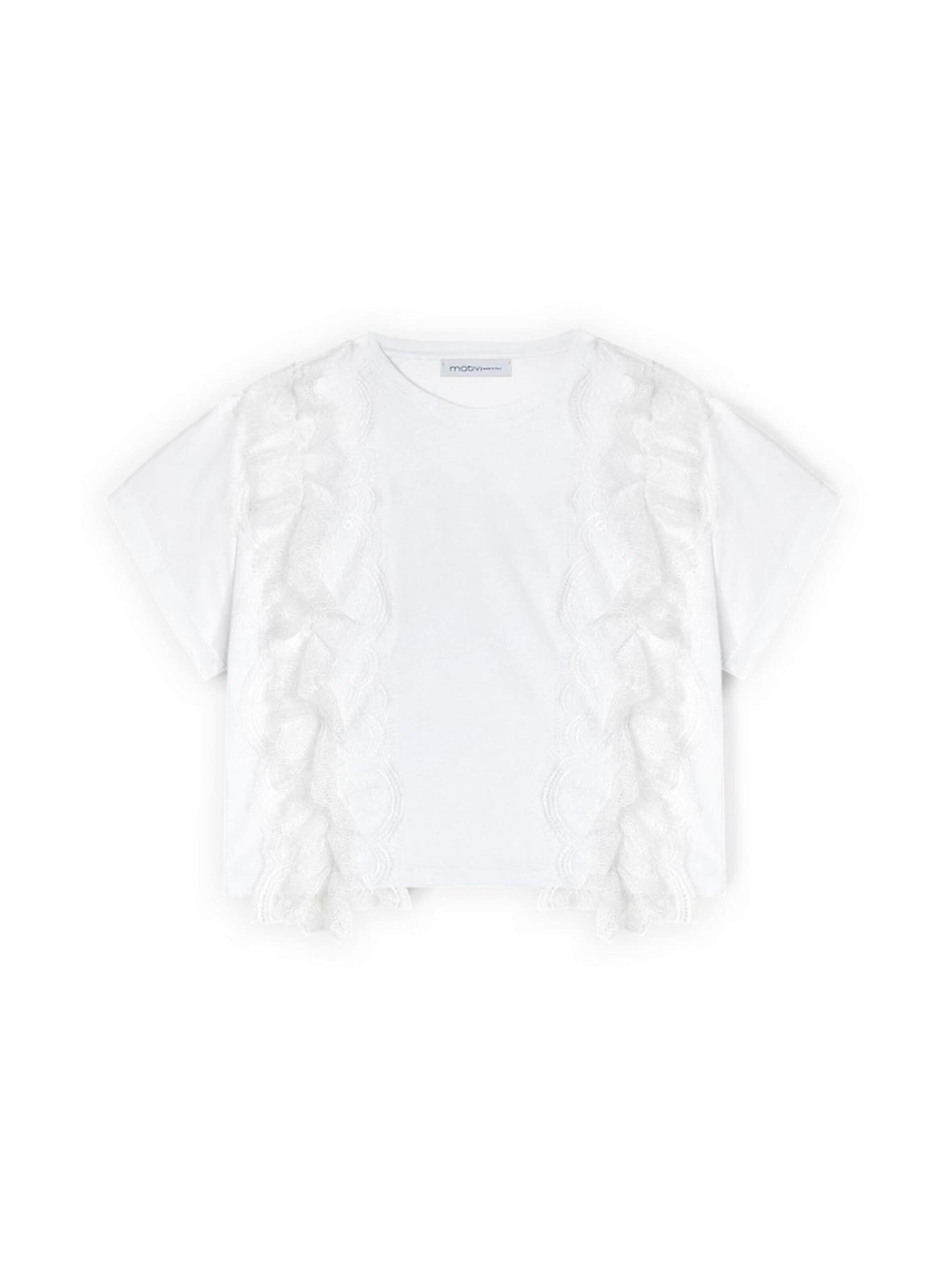 MOTIVI - Camiseta en blanco: frente