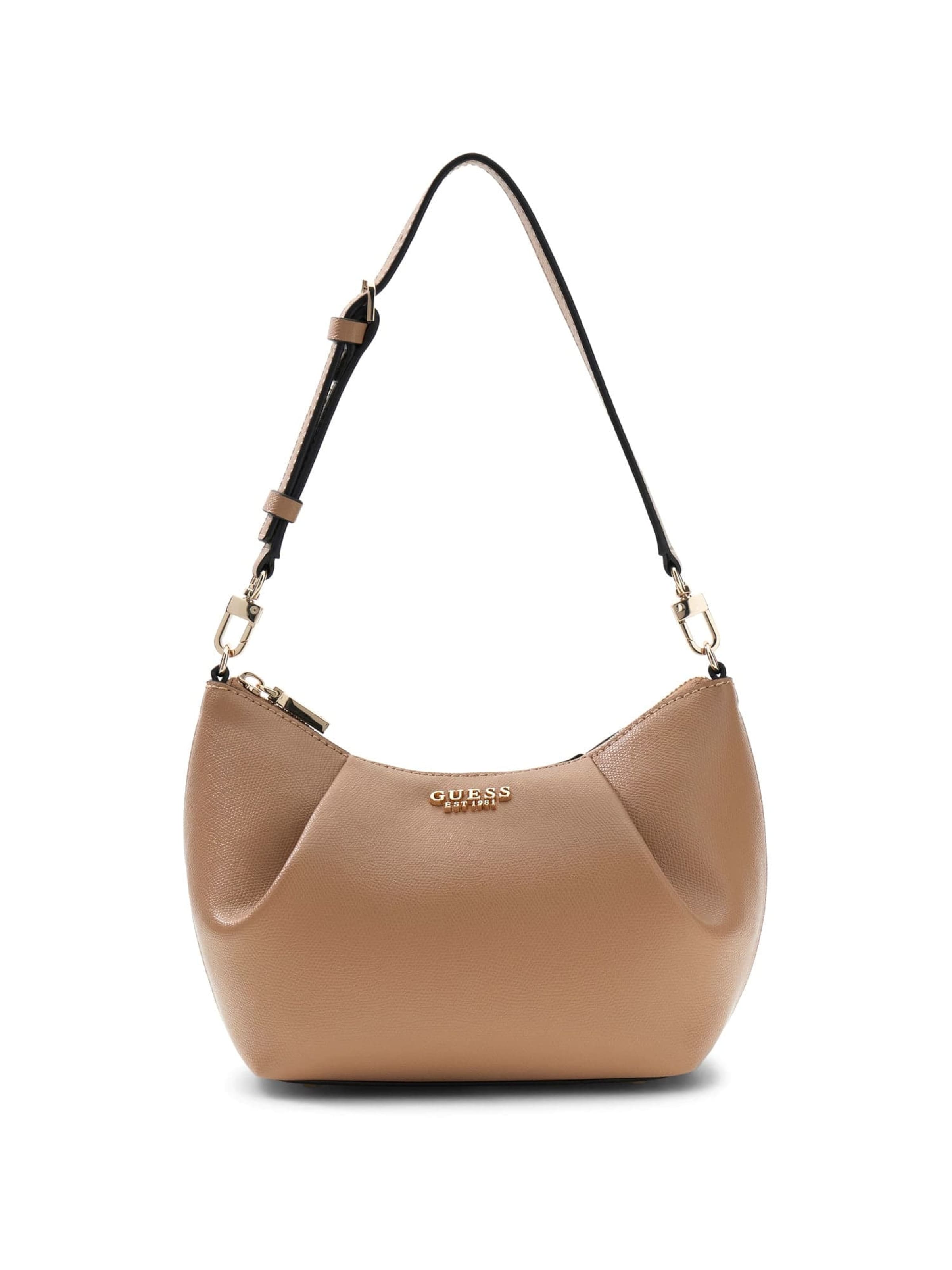 GUESS Schultertasche 'Amorette' in Beige: Vorderseite