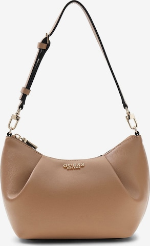 GUESS Shoulder Bag 'Amorette' in Beige: front