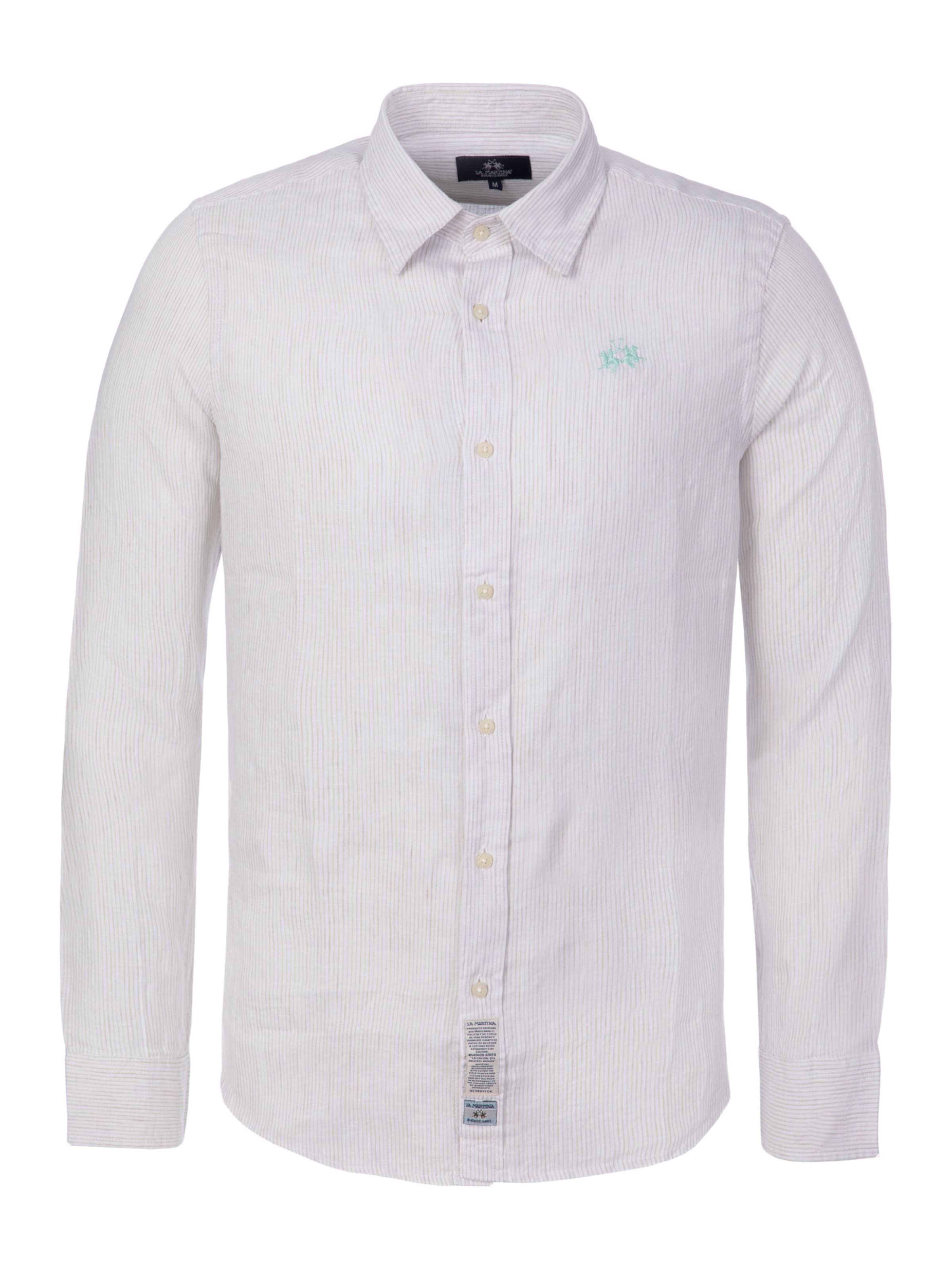 La Martina - Ajuste regular Camisa en gris: frente