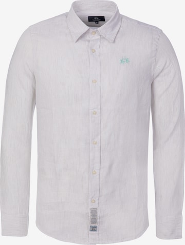 La Martina - Ajuste regular Camisa en gris: frente