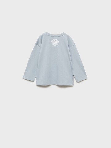 MANGO KIDS Tričko 'PAWFIRE' – modrá