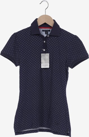 TOMMY HILFIGER Poloshirt XS in Blau: predná strana