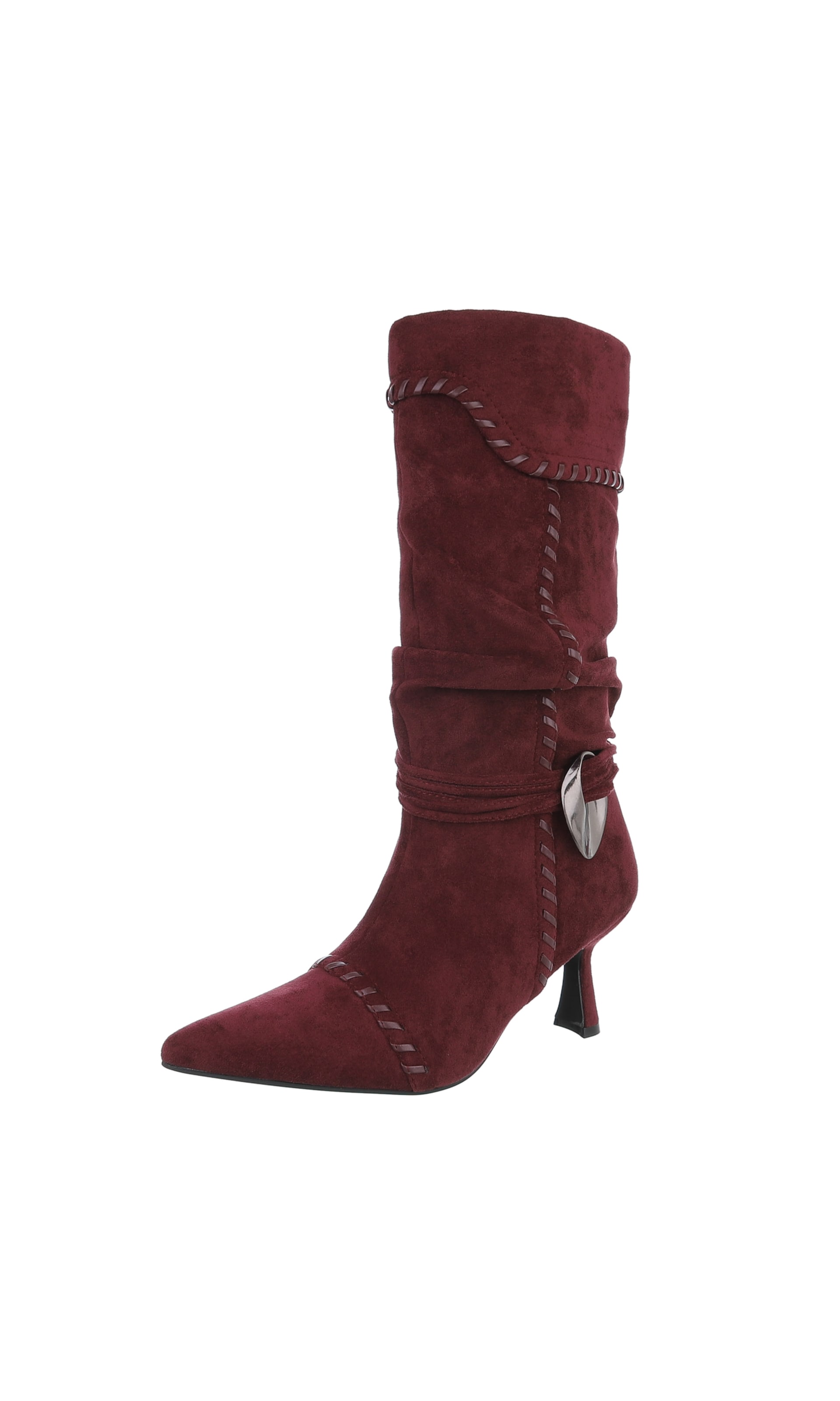 Ital-Design Boots in Red: front