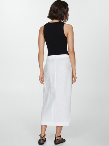 MANGO Skirt in White