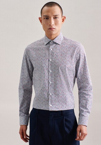 SEIDENSTICKER Regular fit Button Up Shirt in White: front