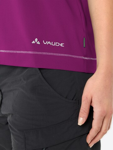 VAUDE T-Shirt 'Neyland II ' in Lila
