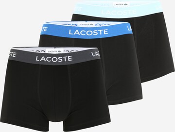 LACOSTE Boxeralsók - fekete: elől