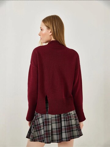 Bianco Lucci - Pullover 'Pullover' em vermelho