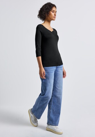 STREET ONE Shirt in Black
