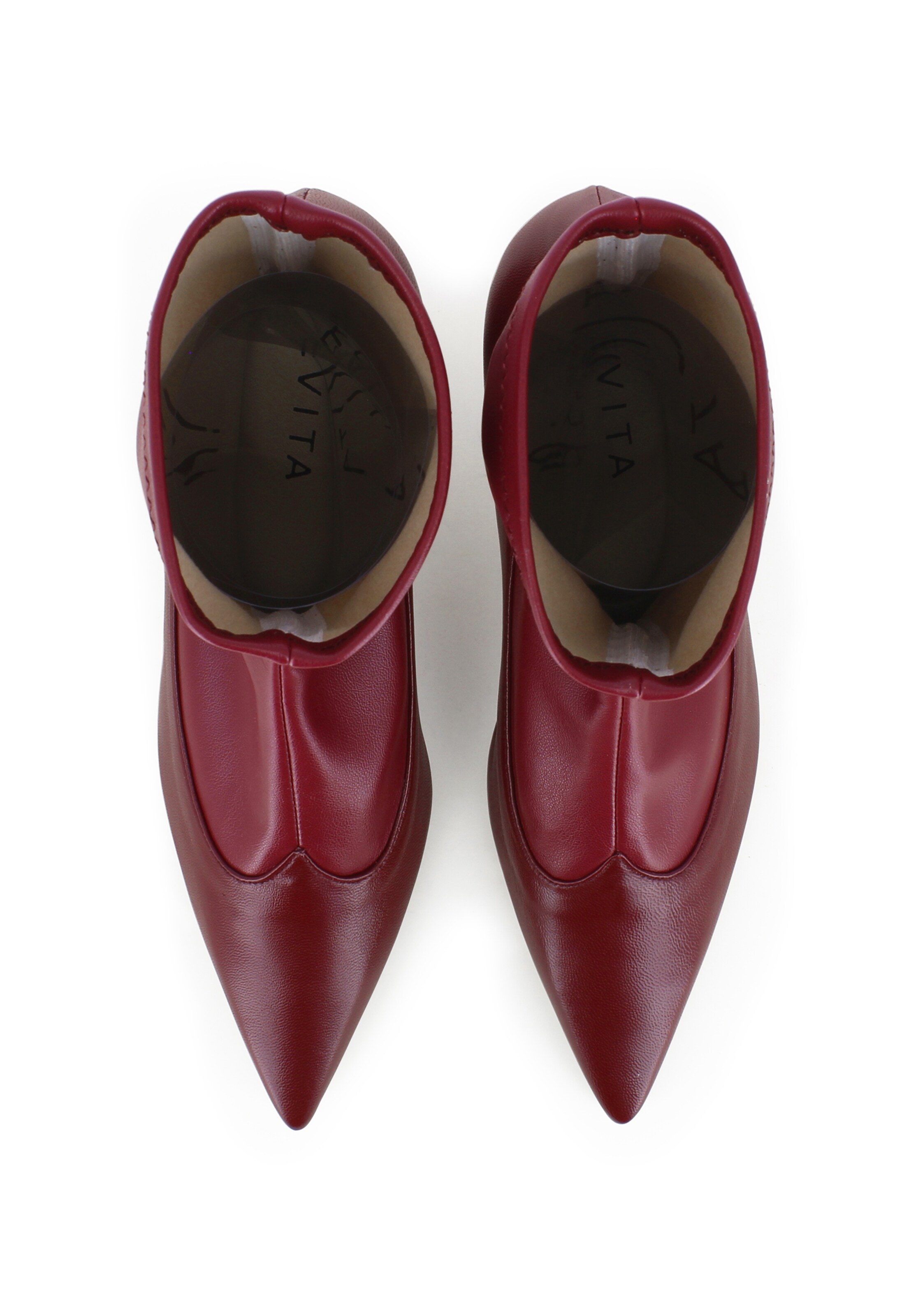 EVITA Bootie 'PERLA' in Red