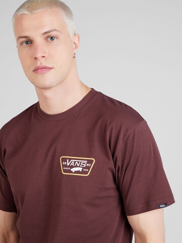 T-Shirt VANS en marron