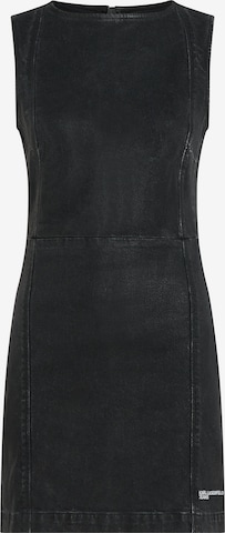 KARL LAGERFELD JEANSHaljina - crna boja: prednji dio