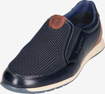 bugatti Slip-Ons in Blue: front