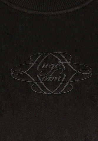 HUGO Sweatshirt 'Daxandria' in Schwarz