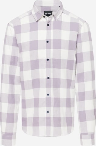 Chemise 'Gudmund' Only & Sons en violet : devant