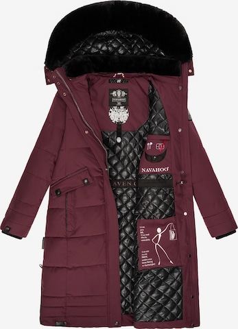 Manteau d’hiver 'Fahmiyaa' NAVAHOO en rouge