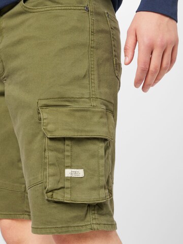 BLEND Regular Cargo Jeans in Green