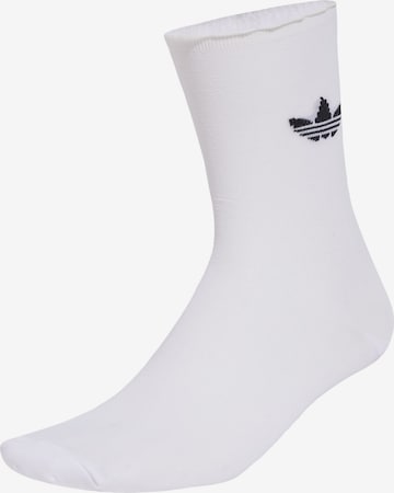 ADIDAS ORIGINALS Socks 'Ruffle 2 Pairs' in White: front