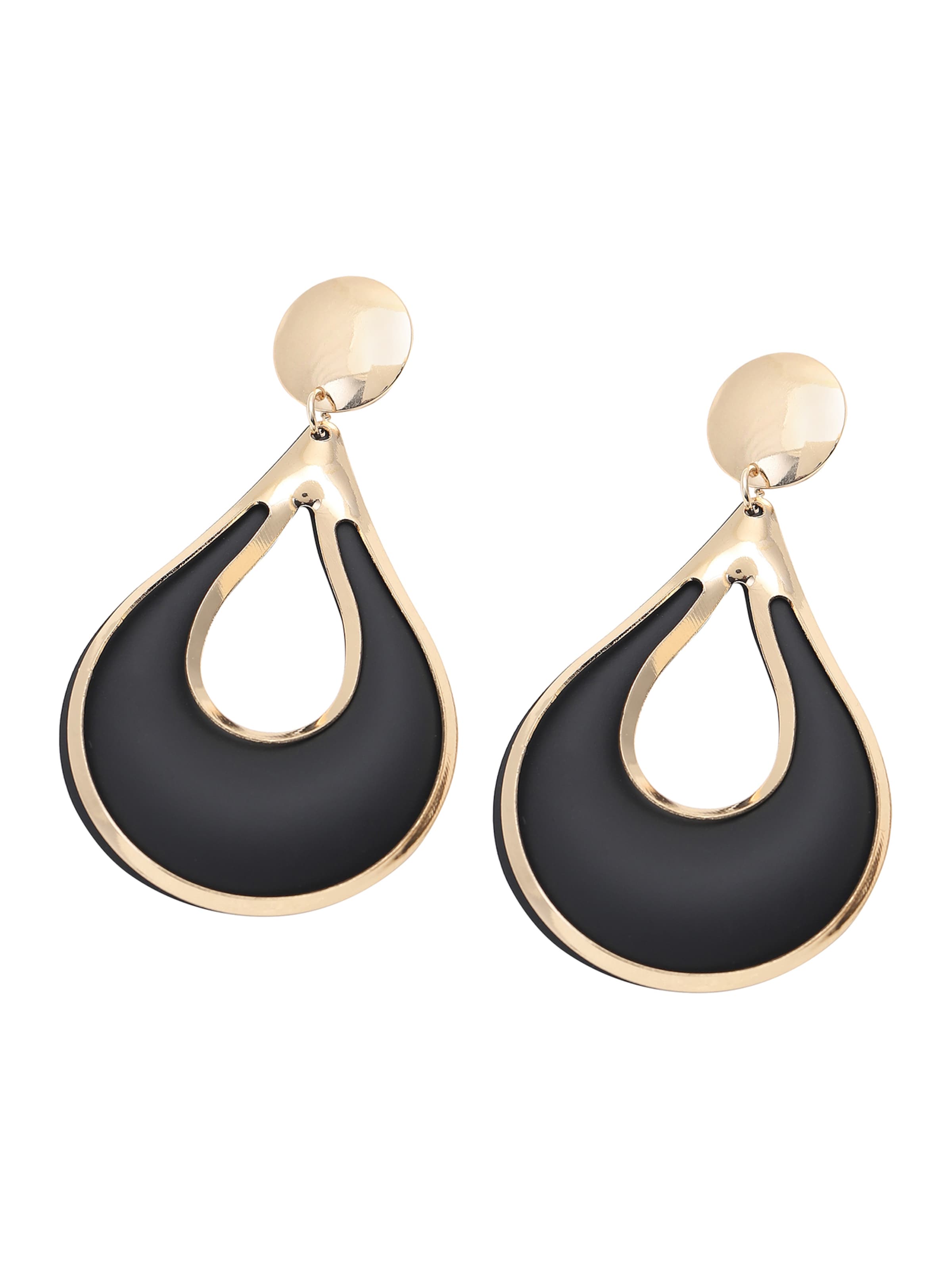 SOHI Σκουλαρίκια 'Sigrid' σε χρυσό: μπροστά