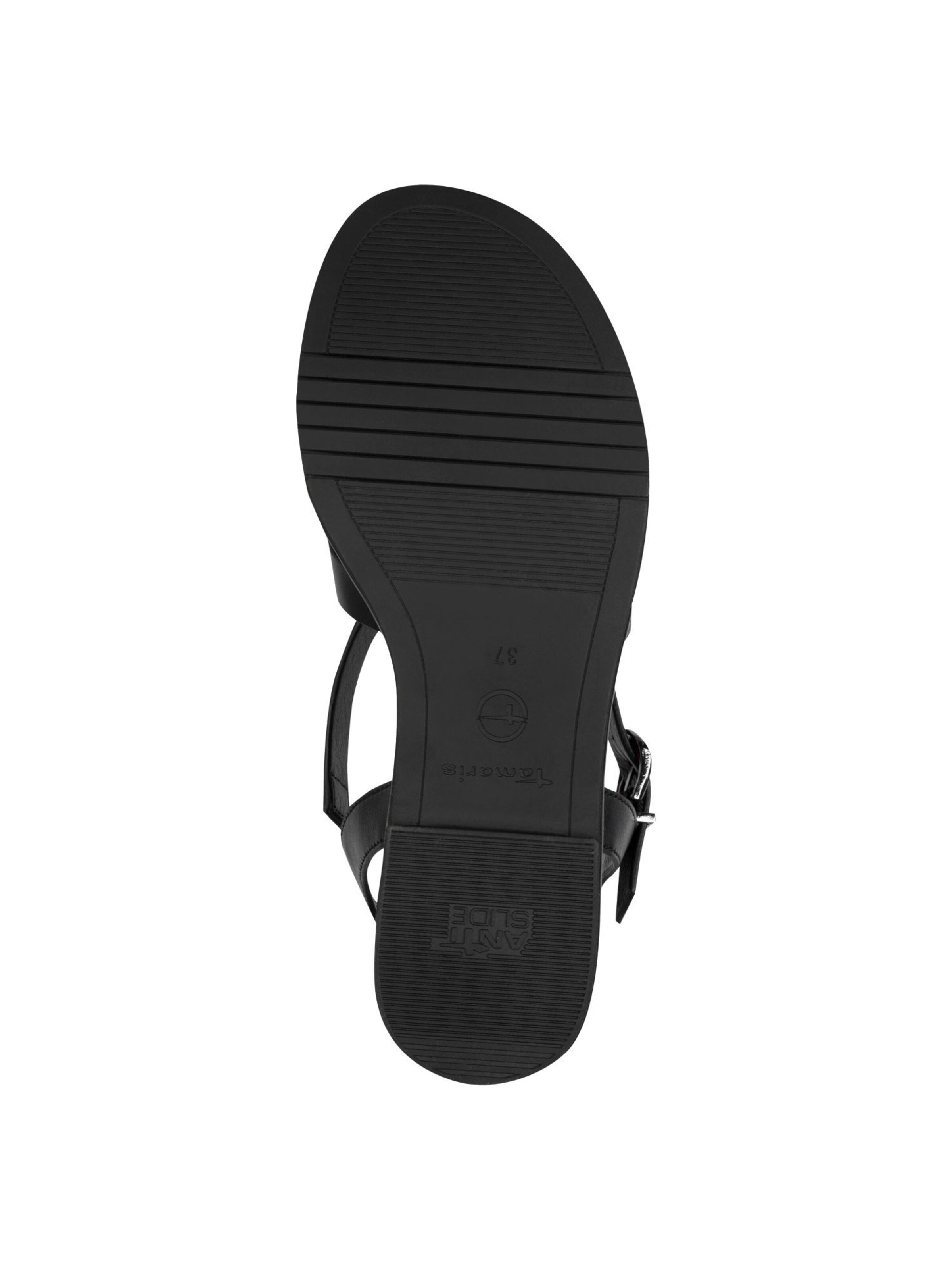 Sandales Tamaris en noir