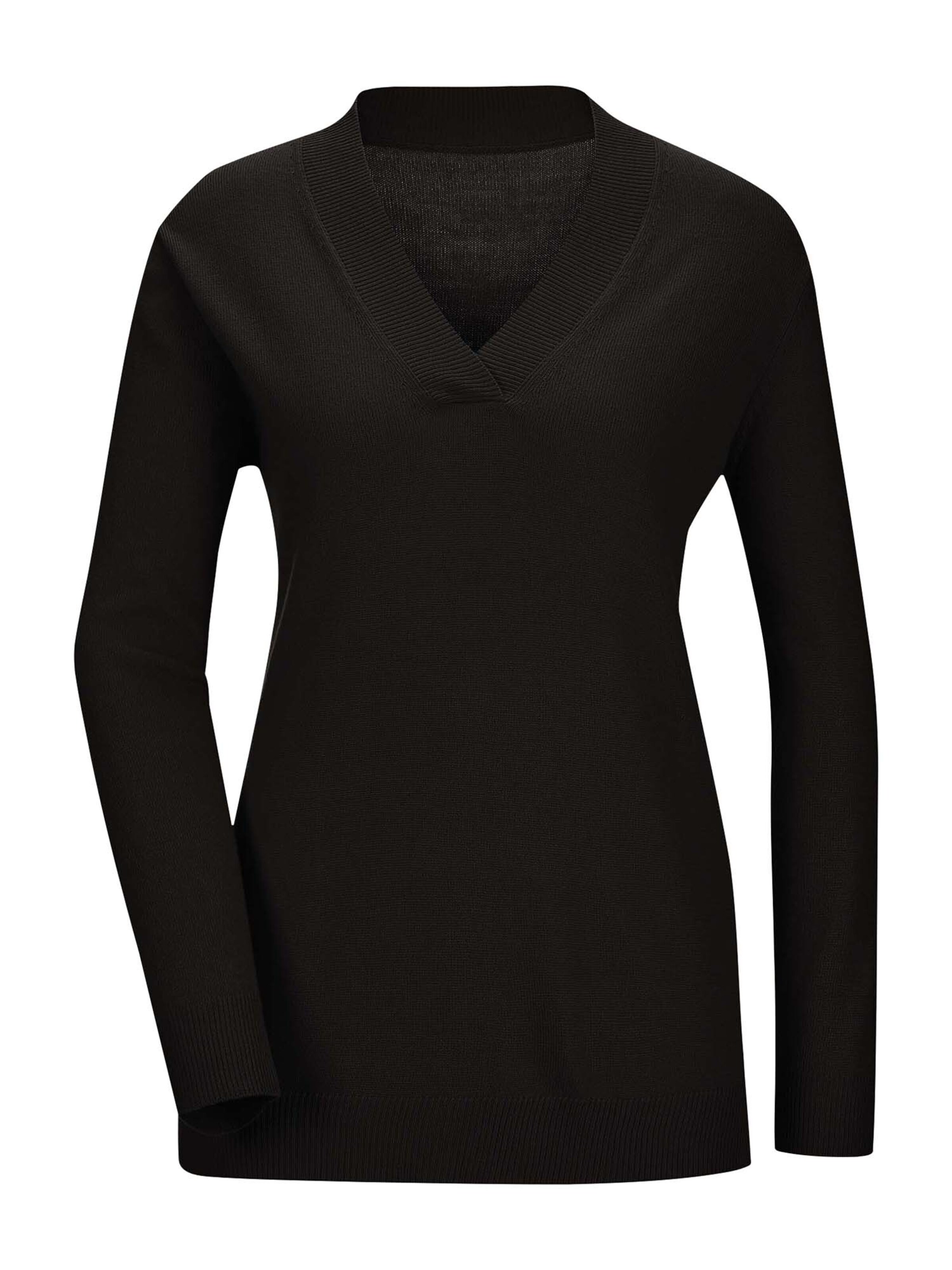 Pull-over MADELEINE en noir : devant