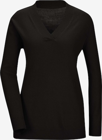 Pull-over MADELEINE en noir : devant