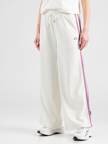 ELLESSE Loosefit Broek 'Snook' in Wit: voorkant