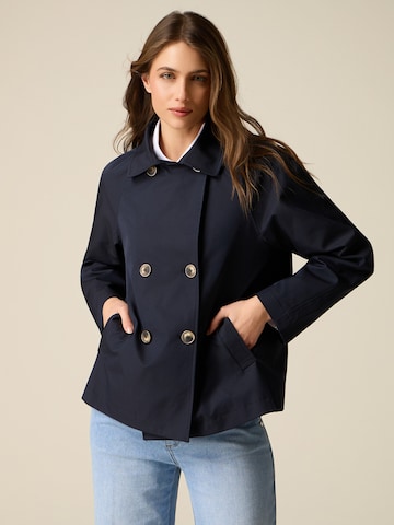 Cappotto di mezza stagione di oltre in blu