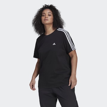 ADIDAS SPORTSWEAR Performance Shirt 'Essentials' in Black: front