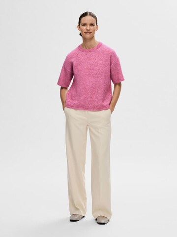 SELECTED FEMME Pulover 'MALINE-LILIANA' | roza barva
