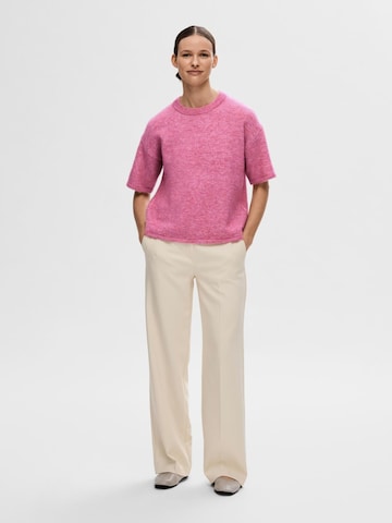 SELECTED FEMME Sweater 'MALINE-LILIANA' in Pink
