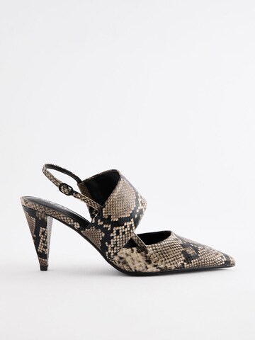 Next - Zapatos destalonado 'Forever Comfort®' en beige