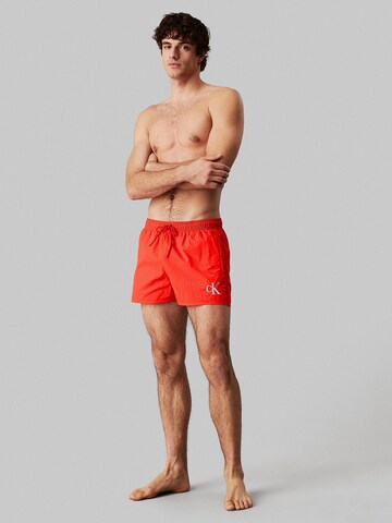 Calvin Klein Swimwear Swimming shorts in Red
