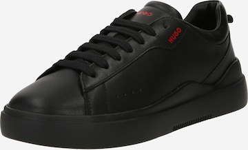 HUGO Red - Zapatillas deportivas bajas 'Blake' en negro: frente