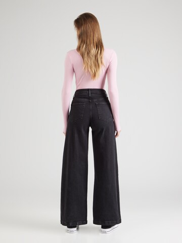 GAP Wide leg Jeans 'STRIDE SAVILLE' in Zwart