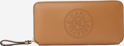Karl Lagerfeld Naudas maks 'K/CIRCLE CONTINENTAL' pieejams One Size, krāsa - karameļkrāsas, Preces skats