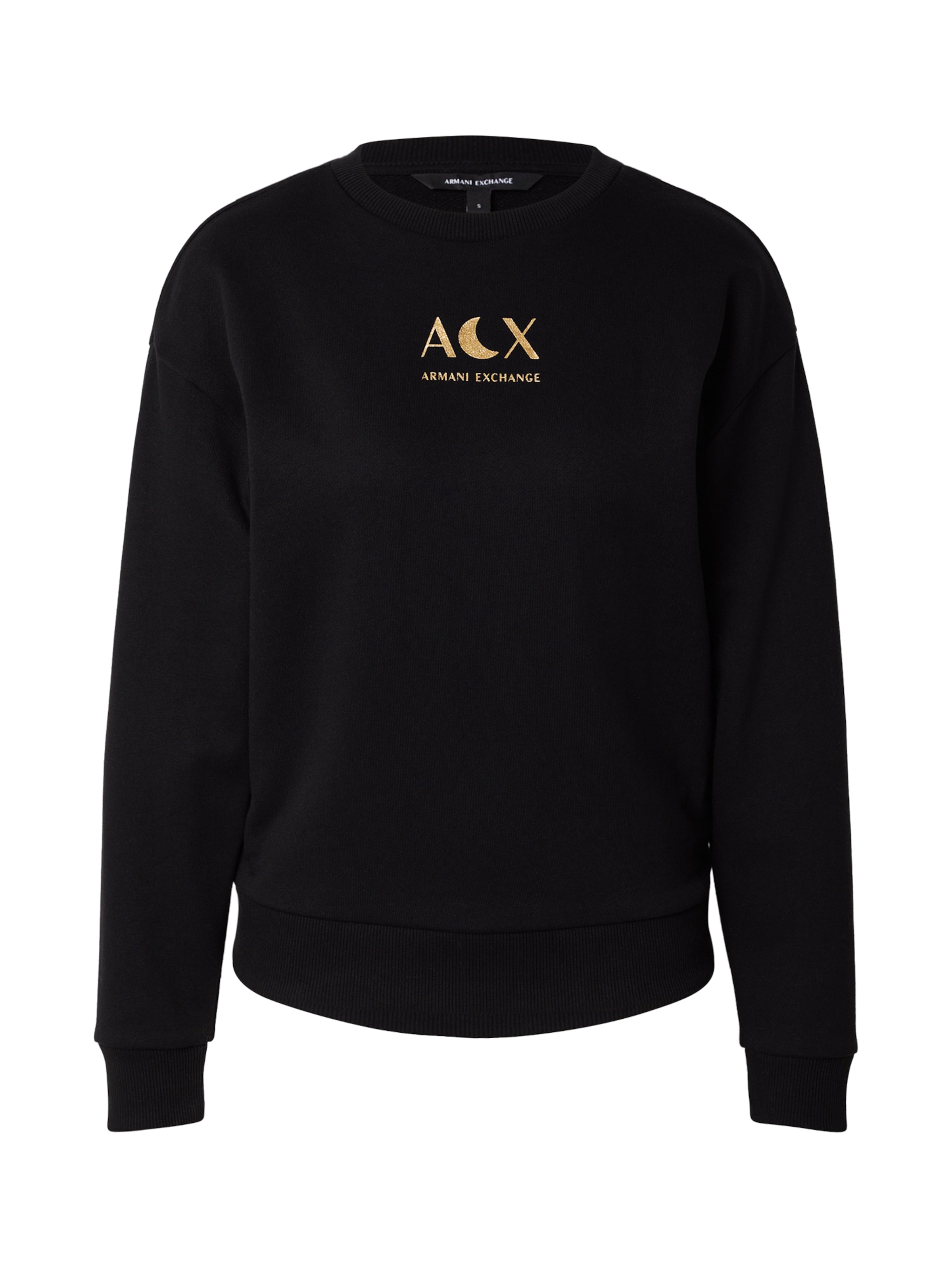 ARMANI EXCHANGE Свитшот в Черный: спереди