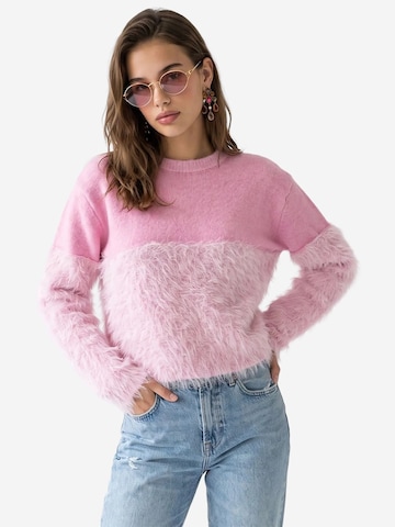 MixRay Sweater in Pink