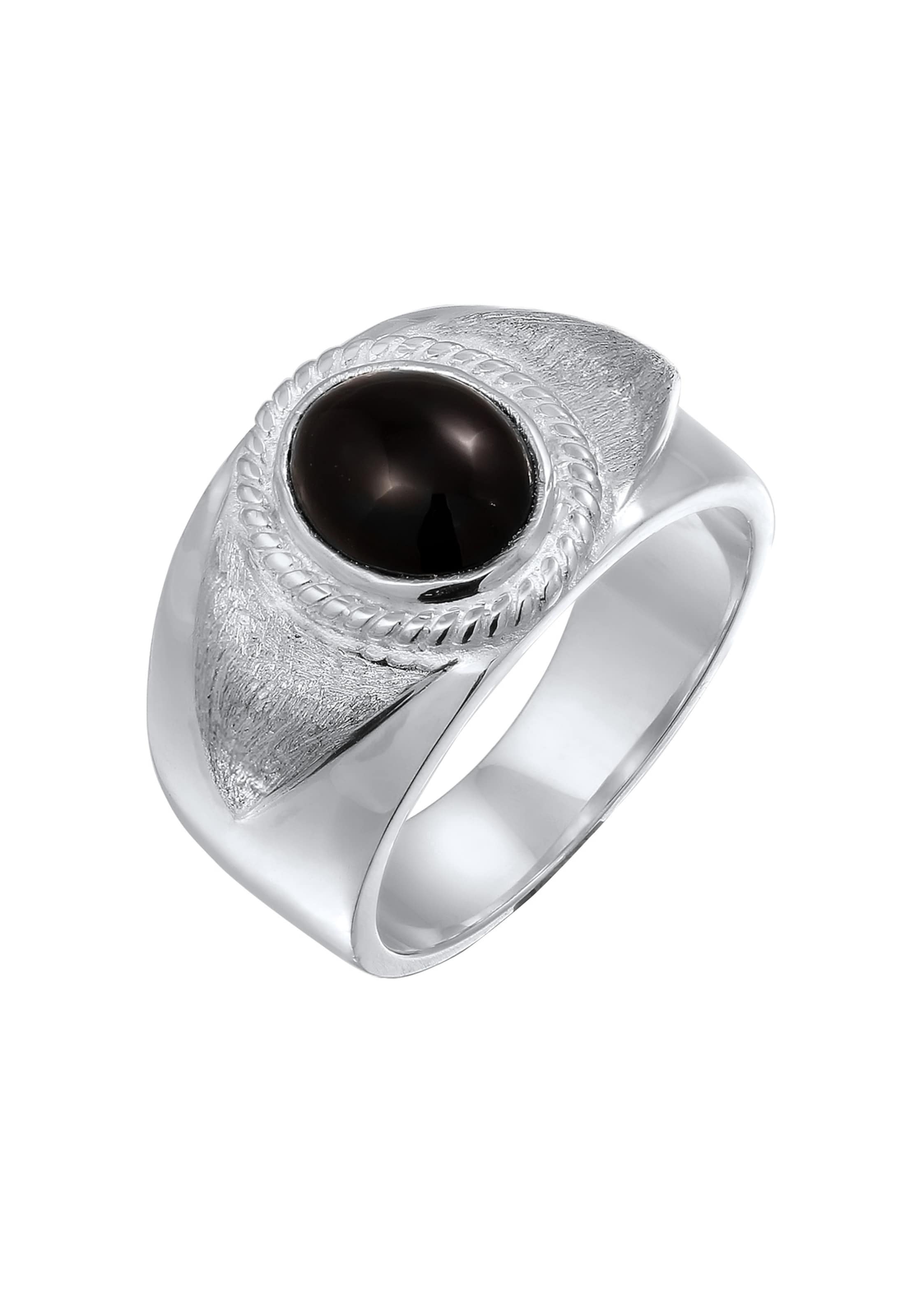 KUZZOI Ring in Silber: Vorderseite