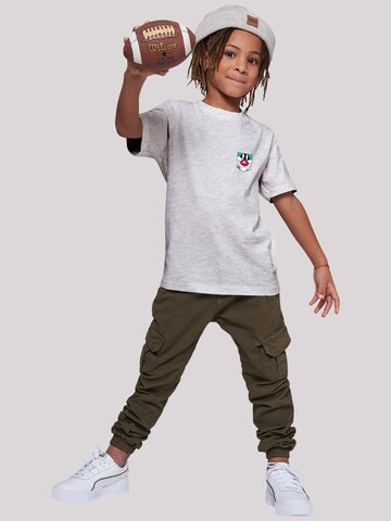 F4NT4STIC T-Shirt 'Looney Tunes Sylvester Face' in Grau