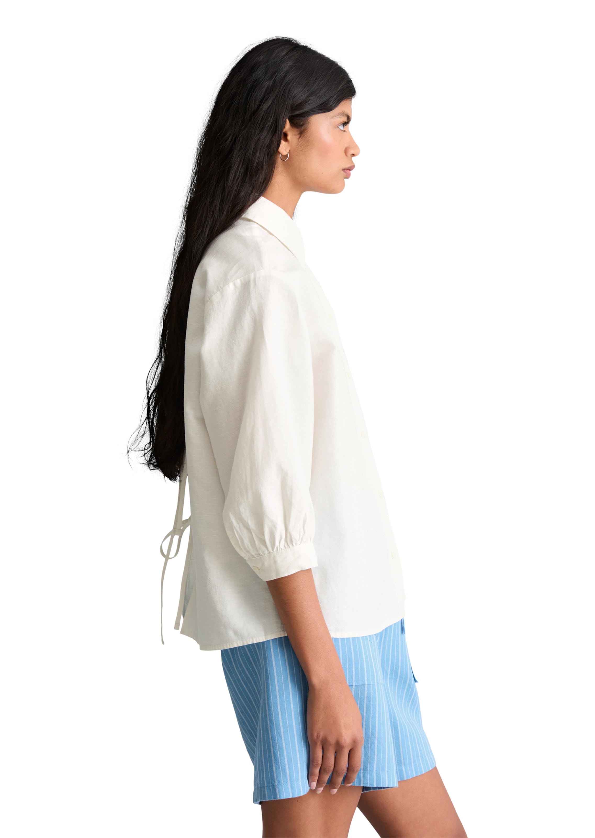 Marc O'Polo DENIM Bluse in Weiß