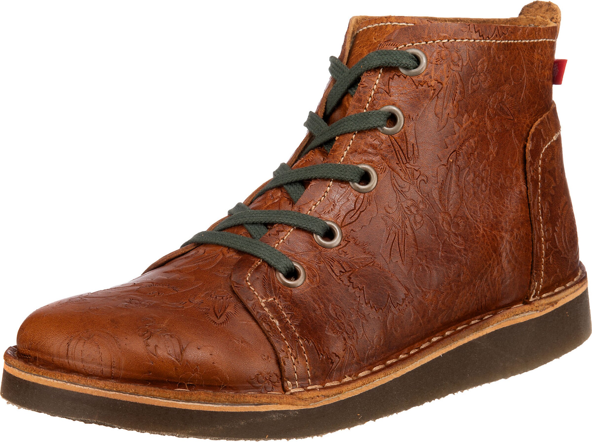 Frauen Stiefeletten Grünbein Schnürstiefelette ' Tessa' in Braun - QB31125 Frauen Stiefeletten Grünbein Schnürstiefelette ' Tessa' in Braun - QB31125