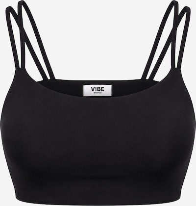 V!BE STUD!OS Športni nederček v velikosti XS | črna barva, Prikaz izdelka