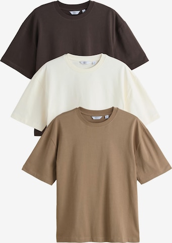 Next Футболка в Коричневый: спереди