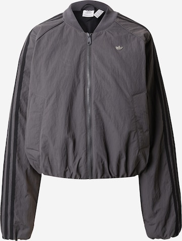 Veste mi-saison ADIDAS ORIGINALS en gris : devant