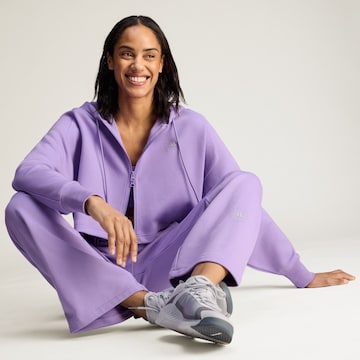 ADIDAS BY STELLA MCCARTNEY Wide Leg Sporthose in Lila