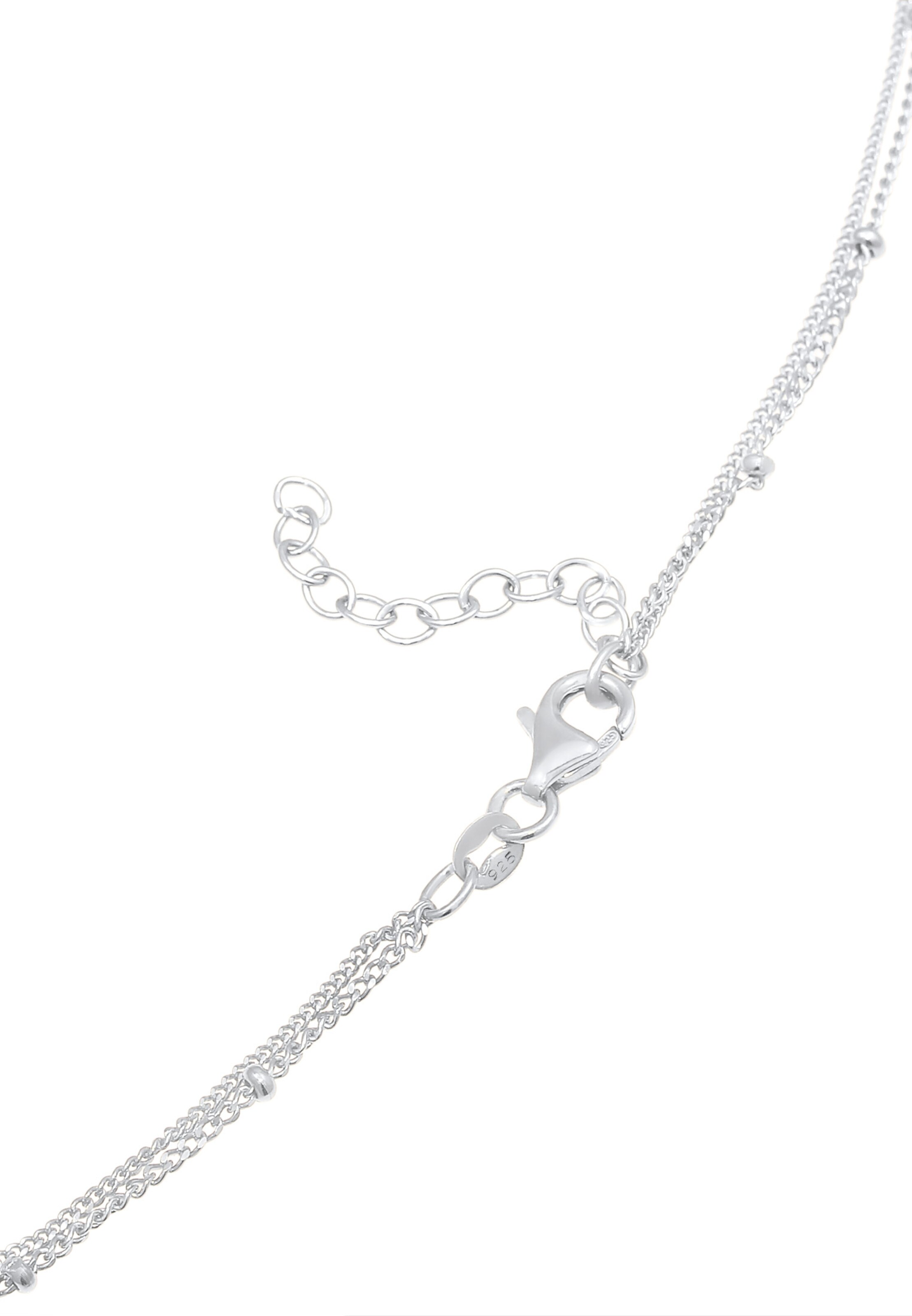ELLI Necklace 'Astro Halbmond' in Silver